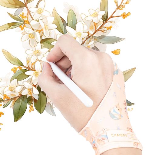 [Spaseeba]手袋かわいい二本指グローブ液タブタブレットペンタブレット用グローブお絵描き動物のプリン..