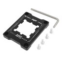 AM5グリスガードCPU反り防止フレームAMDAM5専用全アルミCNC陽極酸化クーラー取り付け用固定パーツ補正ブラケット4ネジ付き