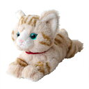 サンレモンひざねこブラウンSS11x12x29cmぬいぐるみアニマルP-8022