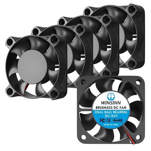 WINSINN40mmե5V12V24Vǥ奢ܡ٥󥰥֥饷쥹401040x10mm401024V4010FanDB