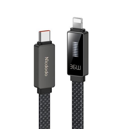 MCDODO USB-C ライトニングケーブル 1.2M リズムスクリーン表示 36W PD急速充電 I-PHONE充電ケーブル デュアルコア保護チップ内蔵 高速データ転送 亜鉛合金シェル 高耐久ナイロン編み TYPE-C TO ライトニングケーブル MCDODO USB-C ライトニングケーブル 1.2M リズムスクリーン表示 36W PD急速充電 I-PHONE充電ケーブル デュアルコア保護チップ内蔵 高速データ転送 亜鉛合金シェル 高耐久ナイロン編み TYPE-C TO ライトニングケーブル