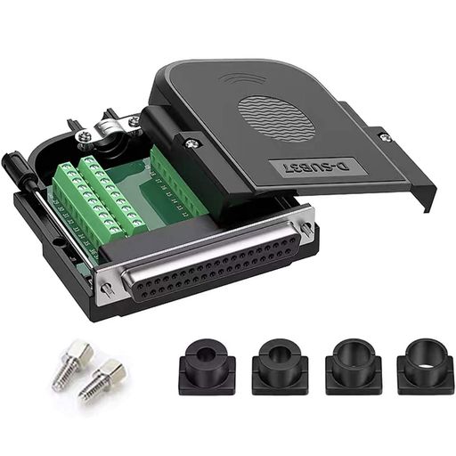 PENGLIN 1個 D-SUBコネクタ 37ピン メス RS-232 DB37変換コネクタ はんだ不要 DSUB37ピン シリアル変換アダプタ シリアルコンバータ 基板 自作 シリアル パラレル 通信 コネクタカバー付き PENGLIN 1個 D-SUBコネクタ 37ピン メス RS-232 DB37変換コネクタ はんだ不要 DSUB37ピン シリアル変換アダプタ シリアルコンバータ 基板 自作 シリアル パラレル 通信 コネクタカバー付き