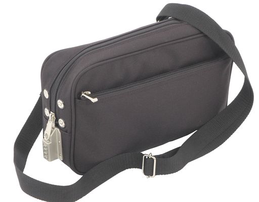 鍵のいらない鍵付きバッグ集金用ショルダーバッグSED-1錠付A5収納国産集金業務SED13145