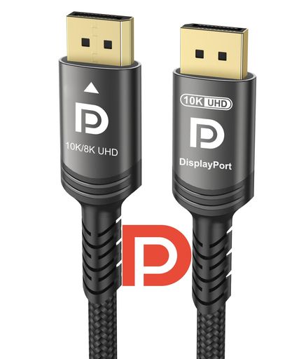 UBLUKER 10K 8K 4K DISPLAYPORT 1.4 ֥ 40GBPS 1M(VESA ǧ) DP  DP ...