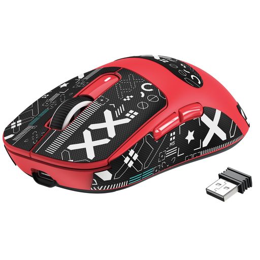 A.JAZZ X ATTACK SHARK X3 ゲーミングマウス 超軽量49G ワイヤレス2.4 G/BLUETOOTH/有線TYPE-C 滑り止めシール付き オリジナル位相PAW3395センサー 最高クラス精度26000DPI持ち DIY