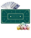 S.FIELDS.INC ポーカーマット 8人用 ポーカーテーブル プレイマット 樹脂マット ゴム 40*80CM (グリーン)