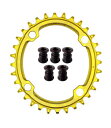 Jgbikeラウンドオーバルチェーンリング104mmBCDchainring30T32T34T36T38T89101112スピードMTBXCトレイルe-バイクファットバイクマウンテンバイク用ナローワイドシングルチェーンリング