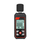 HFS(R) デジタル騒音計 測定範囲30DB~130DB 湿度計 温度計 3IN1 高精度 LCD表示 音量測定 騒音レベル測定 温度測定 湿度測定 工場/学校/住宅などに適用(4)