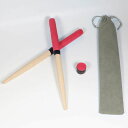 太鼓 マイバチ ロール ダブルストローク テーパー加工 初心者【専用収納袋】【替グリップ】セット(3)