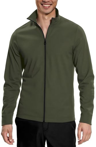 [Umely]【2025冷感x速乾】ラッシュガードメンズ長袖フルジップUPF50+接触冷感ストレッチ無地水陸両用UV..