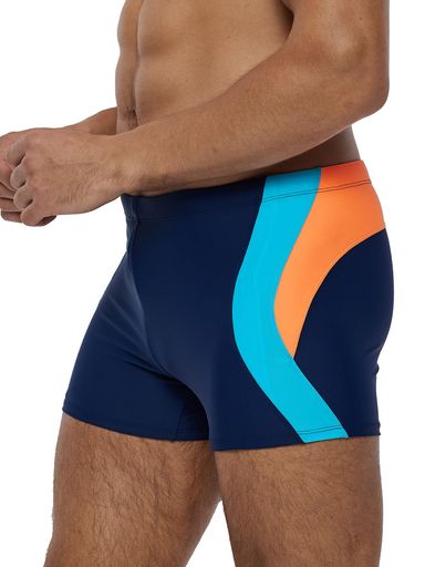 [Hilarocky]フィットネス水着メンズ水着スイムパンツ体型カバー水泳パンツ競泳裏地付きサーフパンツスイムウェア