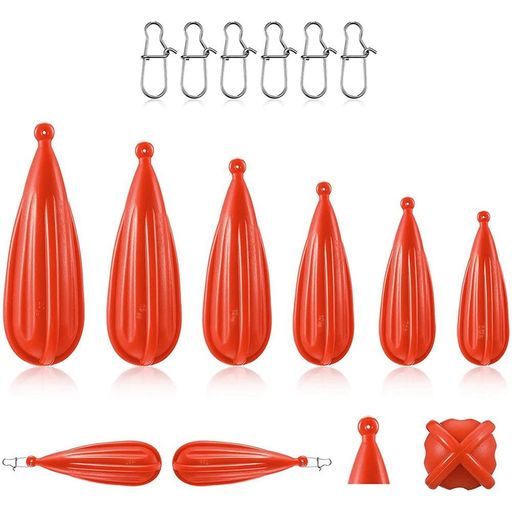Haskoss釣り練習プラグ釣りキャスティングプラグベイトキャスティングラバー練習用プラグ、キャスティ..