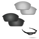 【2pairspacked】Fiskr剥がれ防止OakleyFlakJacket交換用レンズフラックジャケット偏光レンズ(4)