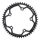 DJCバイクチェーンリング130BCD40歯から58歯ラウンドチェーンリング狭い広い歯軽量ロードバイク折りたたみ自転車7-12スピード(40歯)