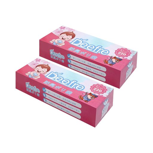 Deefre おむつが臭わない袋 440枚入Sサイズ におわない袋 赤ちゃん用 おむつ処理袋...