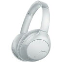 ソニー ワイヤレスノイズキャンセリングヘッドホン WH-CH710N : BLUETOOTH対応 最大35時間連続再生 マイク付き 2020年モデル ホワイト WH-CH710N W(2)
