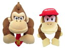 ドンキーコング&ディディー(S) ぬいぐるみ 2種セット【高さ約20CM】スーパーマリオ ALL STAR COLLECTION
