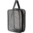 BRIIKPPメッシュ製プールバッグ大容量25x11x16cm軽量通気性速乾温泉/海水浴/旅行/お風呂用具収納に最適