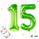 数字バルーン40インチ大きいバースデーバルーン【数字15】約90cmナンバーバルーン誕生日風船バースデー飾りアルミ風船ビッグバルーン数字ハッピーバースデー飾り付け結婚式パーティー…