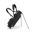 KVVゴルフスタンドバッグ3ウェイディバイダー付き、最大8本のクラブ収納、スタンド付き小型ゴルフバッグ、調節可能なデュアルストラップ、軽量ゴルフバッグ、複数のポケットとレイン…