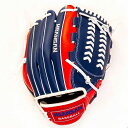 野球ソフトボールグローブフィールドマスターユースグローブ内野外野右投げ用ミット(ブルー10.5”)