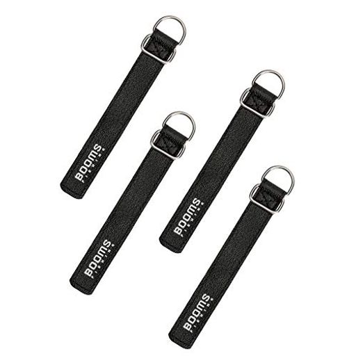 BoomsFishingRB1新型釣り竿ベルト尻手ベルトロッドベルト釣り道具(4本入りMブラック)