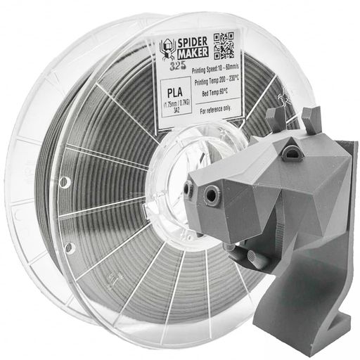 SPIDERMAKER 3Dץ󥿡ѥե 1.75MM ޥåPLA  IRON GREY 700G
