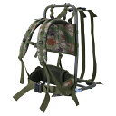 超荷重75KG背負子キャリー軽量背負う補助具背負い子背負投釣りや登山に適する背負い持ちしょいこ折りたたみ可能(カモフラージュ-1)