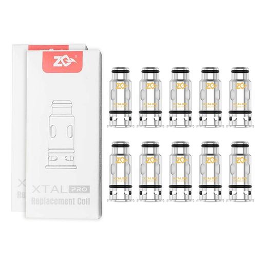 【正規品】ZQXTALPRO交換用コイル(0.8OHM)(10個)電子タバコVAPEベイプ付き物リキッドなしニコチンフリー(2箱/10個入り)