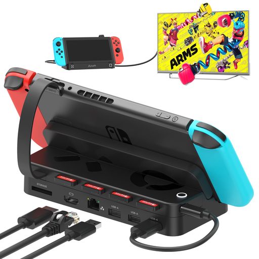 ALXUM 2024ǯ场 SWITCH ¿ǽɥå SWITCHեڤؤ HDMIѴ/TV/PD3.0...