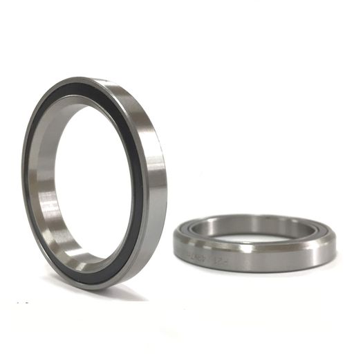 NBBB 自転車ヘッドセットベアリング MH-P21 1-3/8” 37x49x7 45°/45° シルバー クロム鋼 2個セット