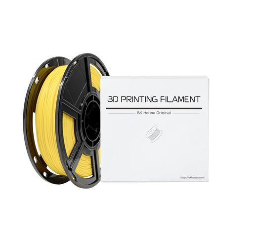 SK PLA FDM 3Dץ󥿡 ե 1.75MM ޥåȿ (1KG ɿ-MANGO YELLOW-)