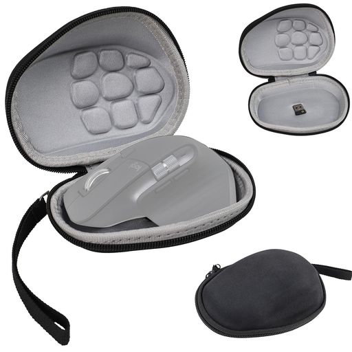 LINGHUANGmxmaster3sワイヤマウスケースLogitechMXMaster3S/3/2S/MXMasterMX2200MX2100Sアドバンスドワイヤレスマウス汎用収納ケース LINGHUANGmxmaster3sワイヤマウスケースLogitechMXMaster3S/3/2S/MXMasterMX2200MX2100Sアドバンスドワイヤレスマウス汎用収納ケース