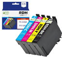 【KORIN本舗】RDH-4CL互換インクカートリッジエプソン用インクリコーダー4色セット(RDH-BK-LRDH-CRDH-MRDH-Y)合計4本増量説明書付残量表示個包装PX-048APX-049Aインク