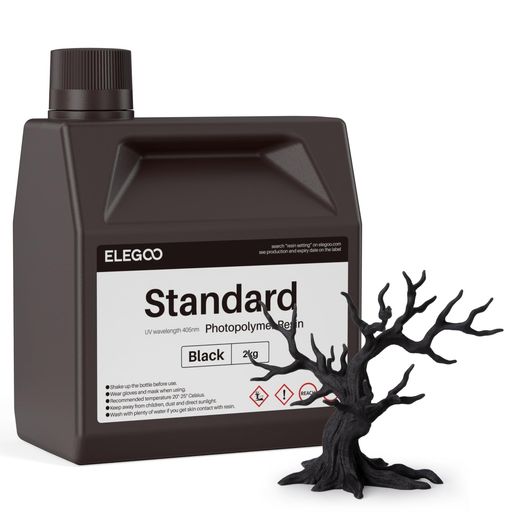 ELEGOO 3Dプリンター用レジン 405nm UV硬化標準フォトポリマー樹脂 液晶3Dプリント...
