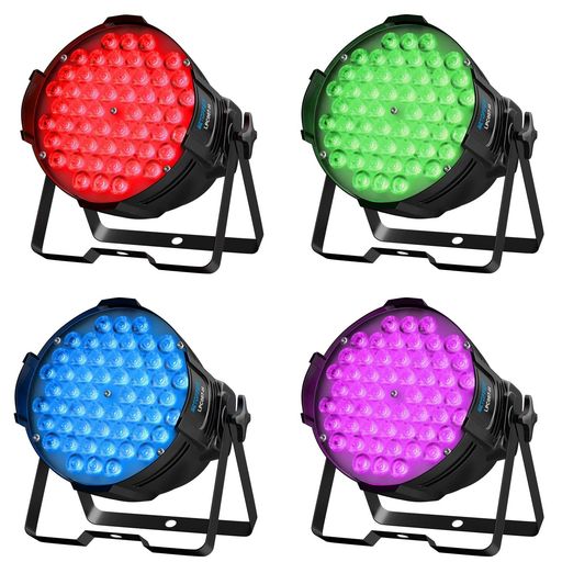 BETOPPER ơ饤 54X3W RGB LED  ⵱ ơDMX512 3/7CH ѡƥ饤 ݥ...