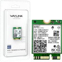 WAVLINKWIFI7ワイヤレスカード8774MBPSトライバンドBE200M.2NGFFネットワークモジュールBLUETOOTH5.4MU-MIMOWPA3...