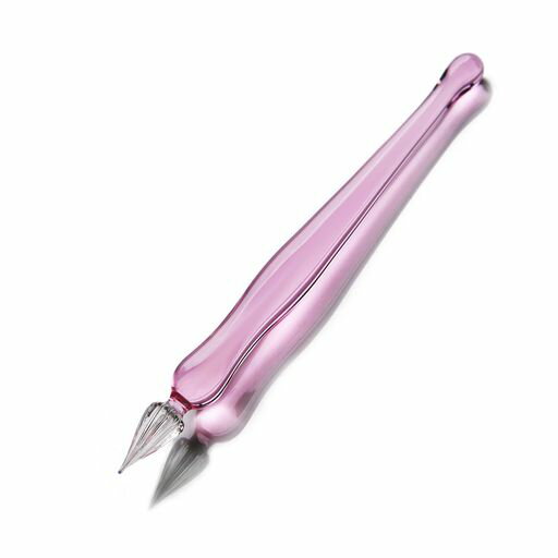 七十二号筆屋ガラスペン万年筆文房具なめらかに書ける筆感色とりどりのガラス(pink) 七十二号筆屋ガラスペン万年筆文房具なめらかに書ける筆感色とりどりのガラス(pink)