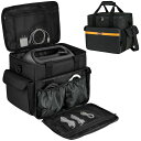 ポータブル電源収納バッグJackeryExplorer2000v2/1500/1000Plus/BLUETTIAC180に適合してポータブル電源保護ケース防塵撥水耐衝撃収納ケースキャンプ外出や旅行用(ブラック)