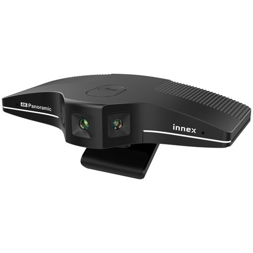 Innex C831 AI搭載 4K解像度 自動顔追尾オートフレーミング 5倍デジタルズーム180°超広角パノラマWEBカメラ ノイズキャンセリング デュアルマイク内蔵 AI自動フレーミング 自動光補正 Zoom/Skype/…