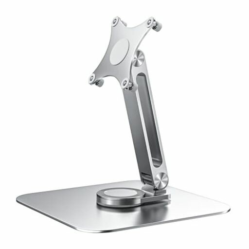 REENEW13~17インチ用モニタースタンド、VESA75mm*75mmシングルアームポータブルモニタースタンド、チル..