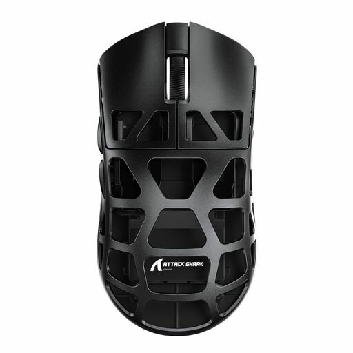 ATTACK SHARK R3 ゲーミングマウス マグネシウム合金 ワイヤレス PAW3395 8000HZ 46G 超軽量 2.4G/BLUETOOTH/USB有線 26000DPI 急速充電 アンチスリップテープ付き コイルケーブル付き ATTACK SHARK R3 ゲーミングマウス マグネシウム合金 ワイヤレス PAW3395 8000HZ 46G 超軽量 2.4G/BLUETOOTH/USB有線 26000DPI 急速充電 アンチスリップテープ付き コイルケーブル付き