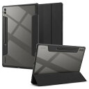 SpigenGalaxyTabS10UltraケースS9UltraS8Ultra対応背面クリア透明米軍MIL資格スリムスタンド耐衝撃傷防止カメラ保護オートスリープウルトラ・ハイブリッド・プロACS08795