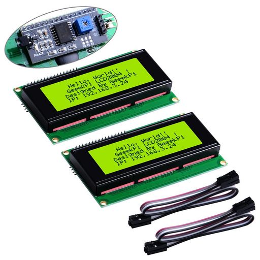 GEEEKPIIICI2CTWIꥢLCD200420X4ǥץ쥤⥸塼I2C󥿡եץդΥХå饤RA...