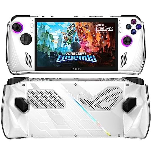 【クリア&裸機感】Miimall対応ASUSRogAllyカバー衝撃吸収超軽量超薄裸機感傷防止TPU材質RogAllyケース..