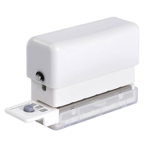 Multiple Hole Puncher - ルーズリーフパンチ6穴A5/B5/A4対応使いやすい30穴/26穴/20穴強力穴あけパンチ多機能穴あけパンチ多穴パンチコンパクト軽量持ち運び便利耐久性強力DIY手帳事務用品(白色)
