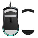 KWMOBILE マウスフィート RAZER VIPER MINI対応 マウスソール - 交換用 ステッカー 滑り強化 黒色(2)