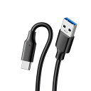 USBTYPECケーブル【1本セット1.5M】タイプCケーブル3A急速充電高速データ転送USB-ATOUSB-CケーブルANDROIDUSB-C機器対応(2)
