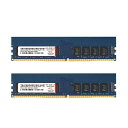 V-COLOR HYNIX 純正IC サーバー用メモリ DDR4-2666MHZ PC4-21300 32GB (16GB×2枚) ECC UNBUFFERED DIMM 1GX8 2RX8 1.2V CL19 TE416G26D819K-VKC(2)