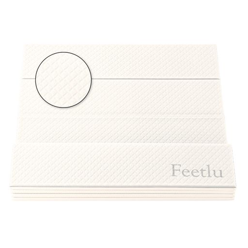 【最先端の環境にやさしい素材&amp;ITS認証済み】Feetlu折りたたみ式ヨガマットは、弾力性のあるPOE(ポリオレフィンエラストマー)素材を使用しています。無臭、非毒性、優れた弾力性、驚きの軽さ、動きやすい優れた柔らかさ、滑り止め機能といった特徴があります。ITS認証済みで、高い国際環境基準を満たしており、REACH、ROHs、PAHs、フタル酸エステル、ホルムアルデヒド試験をクリアしています。 【革命的な折りたたみ設計&amp;魅力的なカラー】素早くコンパクトに収納できることに特化して設計された折りたたみマットです。従来のヨガマットは丸めてバッグに入れ、ストラップで留める必要がありました。それでは時間が掛かります!当社は、単に折りたたむだけの最もかんたんな設計を実現しました。どこに行くにも、楽に持ち運べるマットです。 【多目的&amp;最適化された性能】表裏両面にテクスチャ加工を施し、摩擦力を高めています。最適な柔らかさにより、ヨガ、ピラティス、フィットネス、ウェイトリフティングをはじめ、関節に負荷が掛かるフロアエクササイズ全般に最適です。